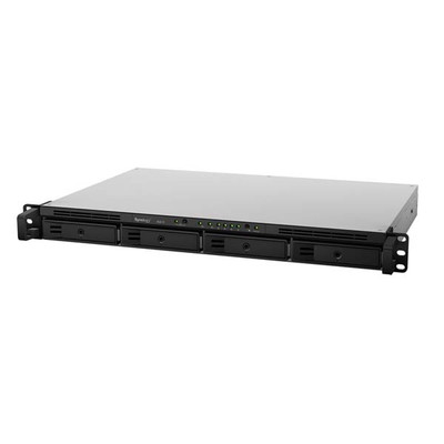 Synology RackStation RS819 クアッドコアCPU搭載4ベイ1UラックマウントNASサーバー|3.5インチSATA用 ハードディスク ケース|NAS｜ハードディスクケース | サ