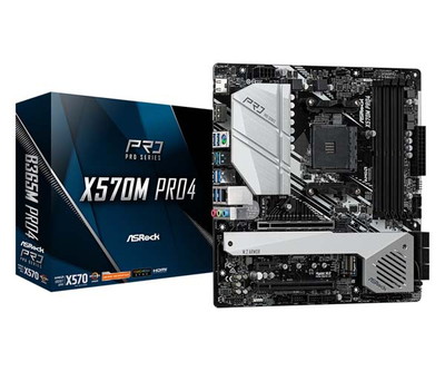 ASRock X570M Pro4 Micro ATXマザーボード｜X570M Pro4|SocketAM4|マザーボード
