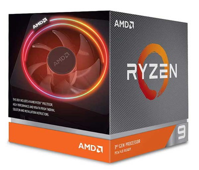 AMD Ryzen 9 3900X ソケットAM4 3.8GHz 12コア Wraith Prism cooler｜100-100000023BOX|AMD Ryzen|CPU