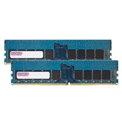 CENTURY MICRO 32GB(16GBx2) DDR4 2133Mhz(PC4-17000) ECC LongDIMM 288pin 2rank｜CK16GX2-D4UE2133|デスクトップ