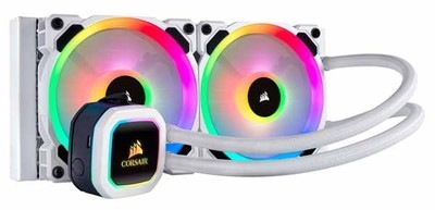 Corsair H100i RGB PLATINUM SE V2 RGB LED搭載 水冷一体型CPUクーラー ホワイト｜CW-9060042-WW|CPUクーラー|クーラー/ヒートシンク/冷却/ファ