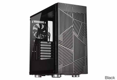 Corsair 275R Airflow Tempered Glass ブラック ATX ミドルタワー型PCケース｜CC-9011181-WW|ATX|PCケース