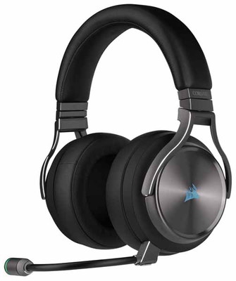 Corsair VIRTUOSO RGB WIRELESS SE -Gunmetal- ワイヤレスゲーミングヘッドセット ガンメタル｜CA-9011180-AP|ヘッドセット|オーディオ/スピーカー/