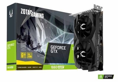 ZOTAC GAMING GeForce GTX 1660 SUPER Twin Fan デュアルファン仕様 グラフィックボード｜ZTGTX1660S-6GBTWIN/ZT-T16620F-10L|N