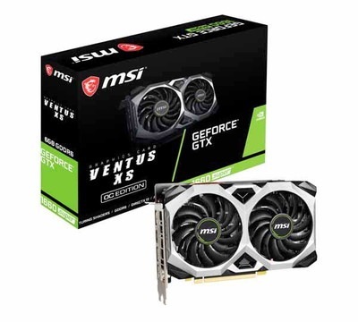 MSI GeForce GTX 1660 SUPER VENTUS XS OC グラフィックボード|NVIDIA|ビデオカード