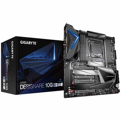 GIGABYTE X299X DESIGNARE 10G E-ATXマザーボード|LGA2066(Intel)|マザーボード