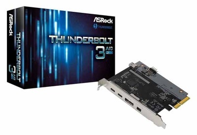 ASRock Thunderbolt3 AIC R2.0 インターフェースカード|PCI Express|インターフェース/拡張カード