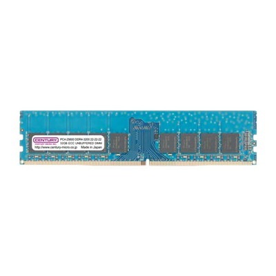 CenturyMicro 32GB(32GB×1) DDR4 3200Mhz(PC4-25600) ECC LongDIMM 288pin 2rank｜CD32G-D4UE3200|サプライ/オプショ