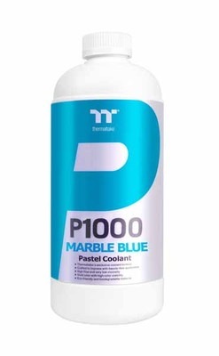Thermaltake P1000 Pastel Coolant Marble Blue 1000ml クーラント マーブルブルー 低粘度タイプ｜CL-W246-OS00MB-A|水冷パーツ|クーラー