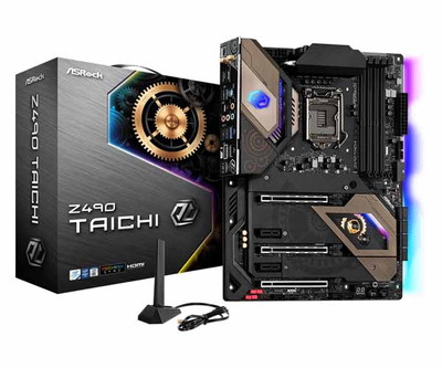 ASRock Z490 Taichi ATX マザーボード|LGA1200(Intel)|マザーボード