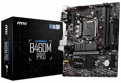 MSI  B460M PRO　ビジネス向けmicroATXマザーボード|LGA1200(Intel)|マザーボード