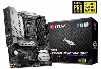 MSI  MAG B460M MORTAR WIFI ゲーミング向けmicroATXマザーボード|LGA1200(Intel)|マザーボード