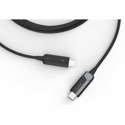 Corning Thunderbolt 3, 5m Optical Cable　Thunderboltケーブル｜AOC-CCU6JPN005M20|Thunderboltケーブル|ケーブル/コネクタ/
