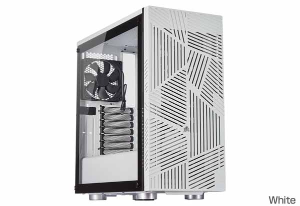 通販pc4u アウトレット特価 新品 Corsair 275r Airflow Tempered Glass ホワイト Atx ミドルタワー型 Pcケース Cc Ww