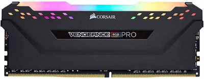Corsair 8GB(1x8GB) DDR4 3200MHz(PC4-25600) DIMM Unbuffered 16-18-18-36 VENGEANCE RGB PRO 1.35V for A