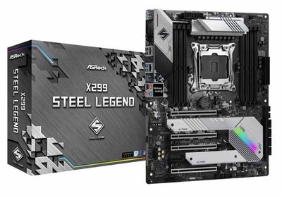 【アウトレット特価・新品】ASRock X299 Steel Legend ATXマザーボード|LGA2066(Intel)|マザーボード