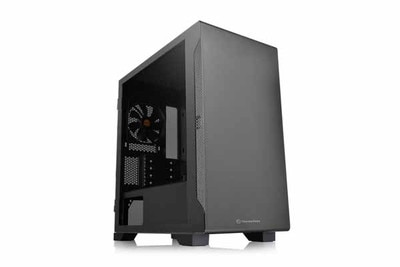 Thermaltake S100 TG ミニタワー型PCケース ブラック｜CA-1Q9-00S1WN-00|Micro-ATX|PCケース
