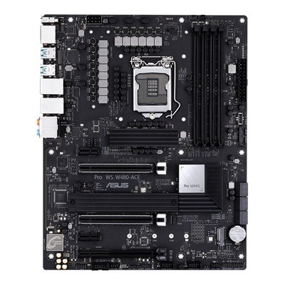 ASUS Pro WS W480-ACE ワークステーションATXマザーボード｜90MB1310-M0UAY0|LGA1200(Intel)|マザーボード