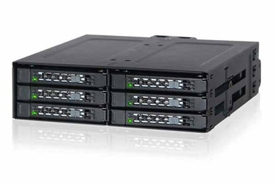 Cremax ICYDOCK ToughArmor MB608SP-B フルメタル6x2.5  SATA 6GbpHDD / SSD リムーバブルケース|リムーバブルケース