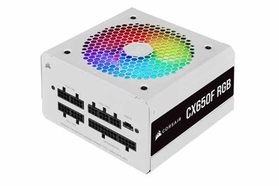 Corsair CX650F RGB White 電源ユニット 650W ホワイト｜CP-9020226-JP|600Wクラス|電源ユニット