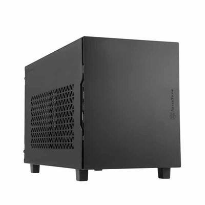 SILVERSTONE SUGO 15 Mini-ITXキューブケース ブラック｜SST-SG15B|Mini-ITX|PCケース
