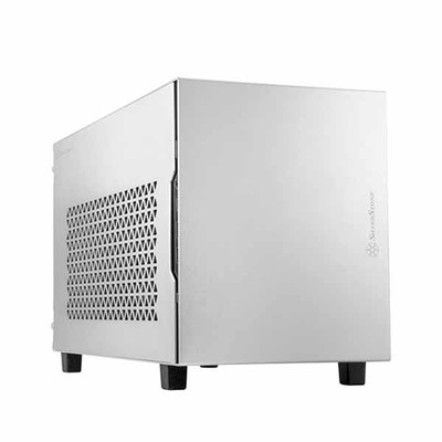 SILVERSTONE  SUGO 15 Mini-ITXキューブケース シルバー｜SST-SG15S|Mini-ITX|PCケース