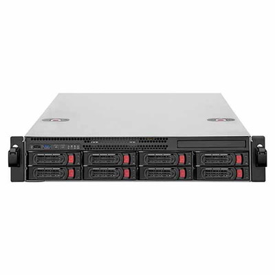 SILVERSTONE Mini-SAS HD SFF-8643 12 Gb/sインタフェース装備2U 8ベイ2.5  / 3.5  HDD / SSDラックマウントストレージケース｜SST-RM22