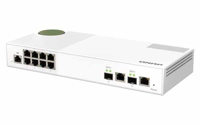 QNAP SMBネットワーク展開用エントリーレベル10GbEおよび2.5GbE Layer 2 Webマネージドスイッチ｜QSW-M2108-2C|ハブ/スイッチングハブ|ネットワーク