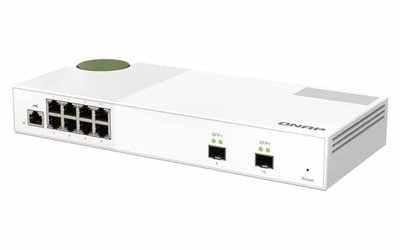 QNAP SMBネットワーク展開用エントリーレベル10GbEおよび2.5GbE Layer 2 Webマネージドスイッチ｜QSW-M2108-2S|ハブ/スイッチングハブ|ネットワーク