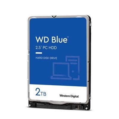 Western Digital WD Blue PC Mobile Hard Drive 容量2TB SATA6Gb/s 5400rpm 128MB 2.5インチHDD 7mm｜WD20SPZX|2.