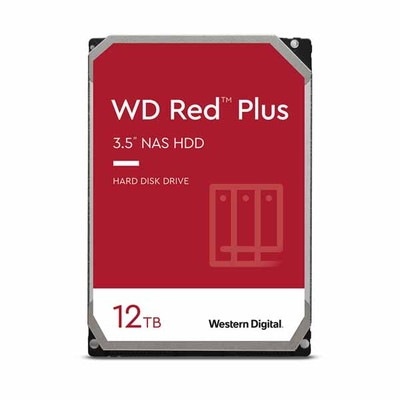 Western Digital WD Red Plus NAS Hard Drive 容量12TB SATA6Gb/s 5400rpm 256MB 3.5インチHDD｜WD120EFAX|3.5インチ