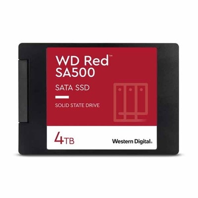Western Digital WD Red SA500 NAS SATA SSD 容量4TB 2.5インチ 3D NAND 7mm SATA6Gb/s メーカー保証5年｜WDS400T1R0A|2.