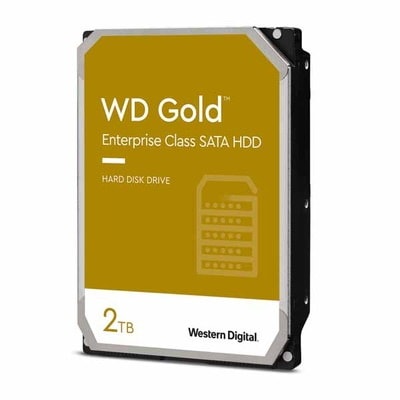 Western Digital WD Gold Enterprise Class SATA Hard Drive 容量2TB  SATA6Gb/s 7200rpm 128MB 3.5インチHDD｜WD