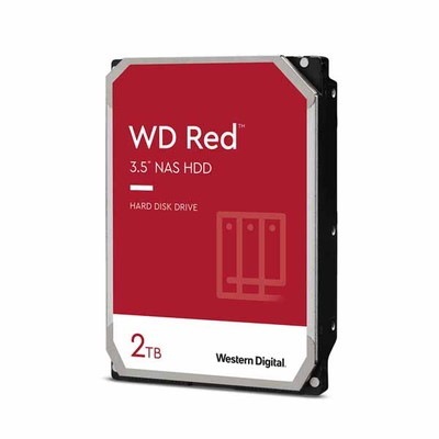 WesternDigital WD Red NAS Hard Drive 容量2TB SATA6Gb/s 5400rpm 256MB 512e 3.5インチ｜WD20EFAX|3.5インチ SATA|