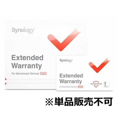 Synology DS1517+/DS1817+/DX517 2年間延長保証(合計5年保証) メインデバイス用 ※単品販売不可｜EW201|サプライ/オプション品|NAS｜ハードディスクケース | サ