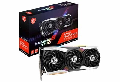 MSI トリプルファンクーラー「Tri Frozr 2」採用 AMD RADEON RX 6800 XT搭載のグラフィックボード｜Radeon RX 6800 XT GAMING X TRIO 16G