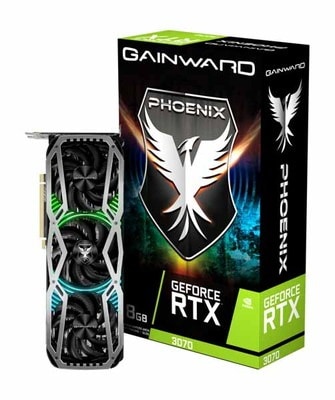 GAINWARD RTX3070 PHOENIX 8G GDDR6 256bit 3-DP HDMI｜NE63070019P2-1041X-G|NVIDIA|ビデオカード