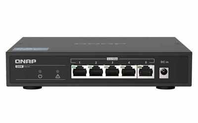 QNAP QSW-1105-5Tスイッチ ネットワークを即座に2.5GbE接続へアップグレード｜QSW-1105-5T|ハブ/スイッチングハブ|ネットワーク