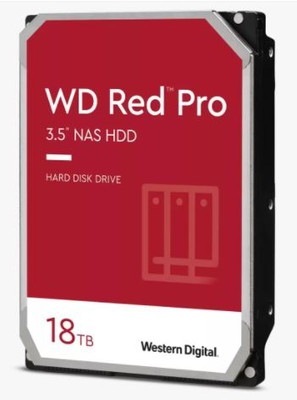 Western Digital Red Pro NAS HDD 容量18TB 3.5インチSATA 26.1mm｜WD181KFGX|3.5インチ SATA|HDD（ハードディスク）