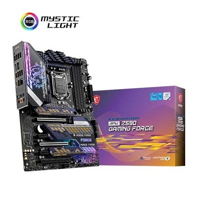 MSI MPG Z590 GAMING FORCE 第11・10世代intel CPU対応 intel Z590チップセット搭載ATXマザーボード|LGA1200(Intel)|マザーボード
