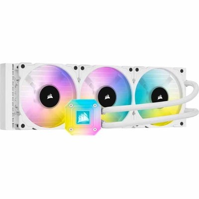 Corsair iCUE H150i ELITE CAPELLIX -White- 水冷一体型CPUクーラー 3x120mm｜CW-9060051-WW|CPUクーラー|クーラー/ヒートシンク/冷却/