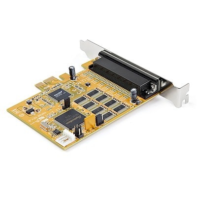 StarTech 8シリアルポート増設PCI Expressカード RS232C拡張ボード 16C1050 UART COMポート増設PCIeカード 15kV ESD保護 Windows & Linu