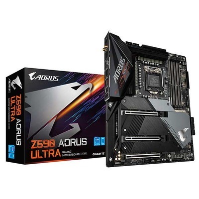GIGABYTE Z590 AORUS ULTRA Rev.1.0 第11&10世代 Intel Coreプロセッサー対応 ATXマザーボード|LGA1200(Intel)|マザーボード
