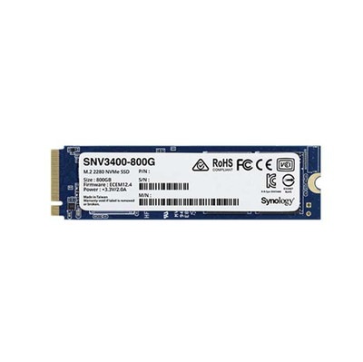 Synology SNV3400 容量800GB M.2(2280) 3.5mm NVMe SynologyNAS専用SSD｜SNV3400-800G|M.2|SSD