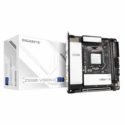 GIGABYTE Z590I VISION D (rev.1.0) Thunderbolt 4搭載 クリエーター向けMini-ITXマザーボード｜Z590I VISION D Rev.1.0|LGA1