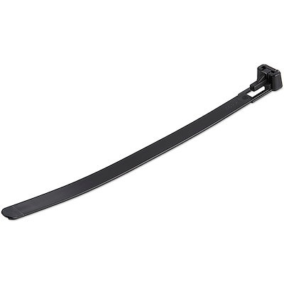 StarTech 結束バンド リピートタイプ/100本入りパック/ブラック/長さ15cm/幅7mm/UL94V-2規格認定品｜CBMZTRB6BK|サプライ/オプション品|ケーブル/コネクタ/変換・延