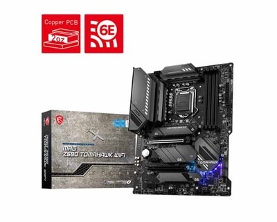 MSI MAG Z590 TOMAHAWK WIFI 強力な電源回路とシンプルな機能を搭載 ミドルレンジゲーミングATXマザーボード|LGA1200(Intel)|マザーボード