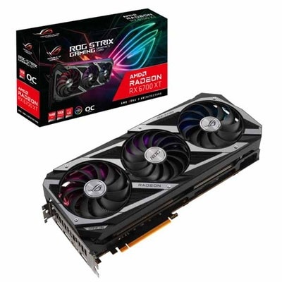 ASUS ROG-STRIX-RX6700XT-O12G-GAMING 強力な冷却性と電力性能を備えたグラフィックカード|AMD|ビデオカード
