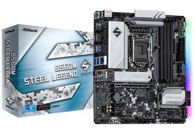ASRock B560M Steel Legend microATXマザーボード|LGA1200(Intel)|マザーボード