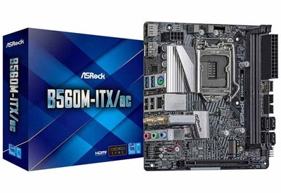 ASRock B560M-ITX/ac Mini-ITXマザーボード|LGA1200(Intel)|マザーボード